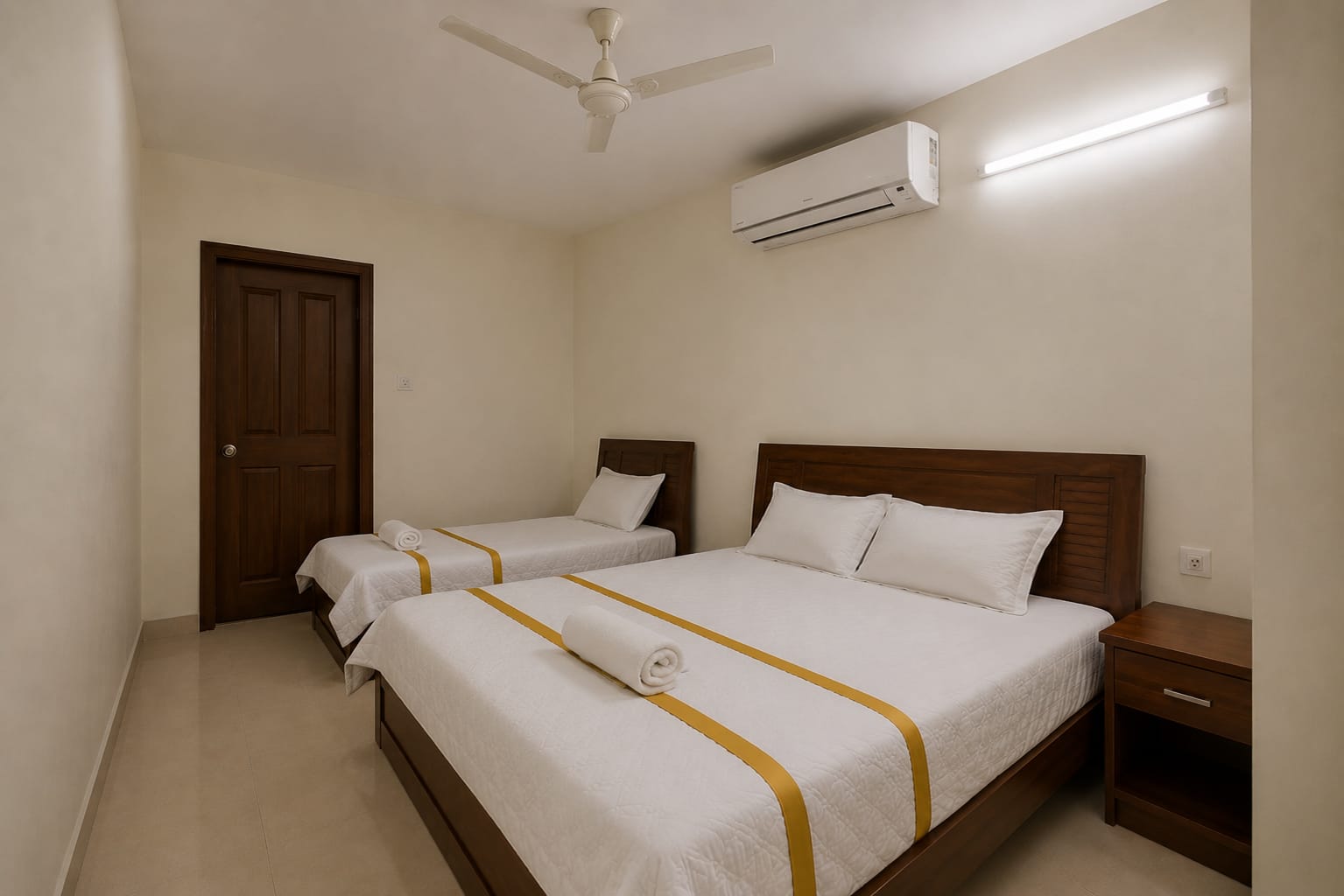 Deluxe Room at Sahyadri Pilgrim Center